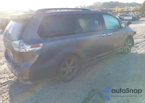 2018 Toyota Sienna Se 8 Passenger from USA, damaged, VIN 5TDXZ3DC2JS952619